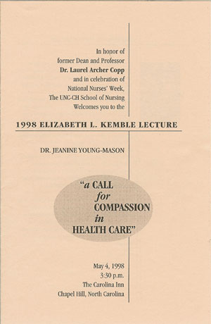 Kemble Lecture